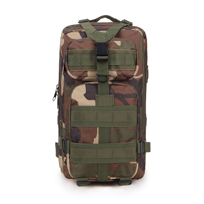 Outdoor Sport Reistassen Grote Rugzak Schouders Tactiek Rugzak Reizen Duffle Bagage vrouwen Weekend Plunjezak Grote Reis: Jungle camouflage