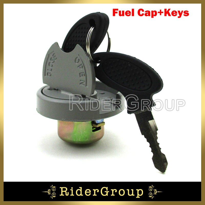 Metal Tank Gas Fuel Cap Lock 50cc 70cc 90cc 110cc 125cc 140cc 150cc 200cc 250cc ATV Quad Go Kart