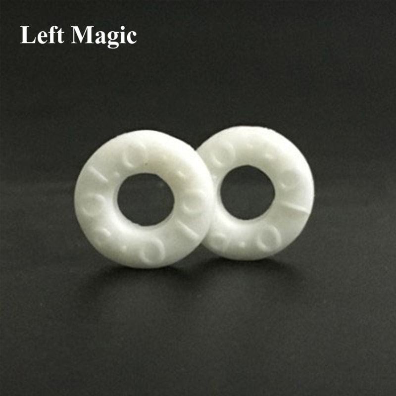 1 set Linking Zecche Trucchi Magici Linking Anello Caramelle Magia Mago Close Up di Strada Trucco Puntelli Illusion Divertimento Classico Giocattolo