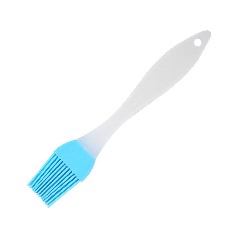 Brosse à Grill en Silicone, 1 pièce, résistant à la chaleur, antiadhésif, pour huile de Barbecue, outils de cuisson de gâteaux, Gadgets de cuisine: blue