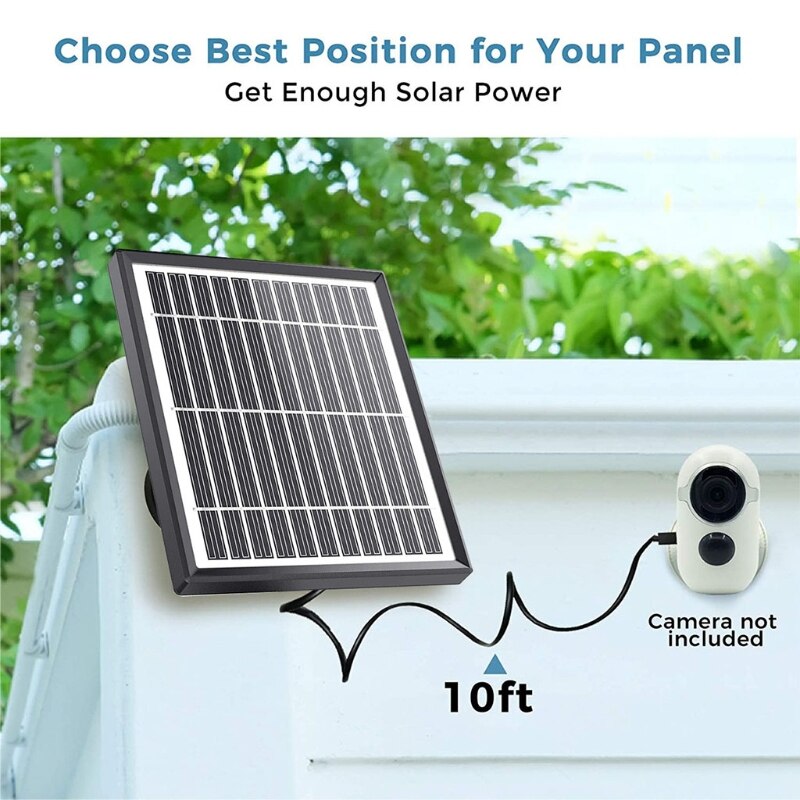 Opvouwbare Solar Charger 50W Flexibele Zonnepaneel Portable Solar Generator Voor Camera Security Monitor Opladen Duurzaam