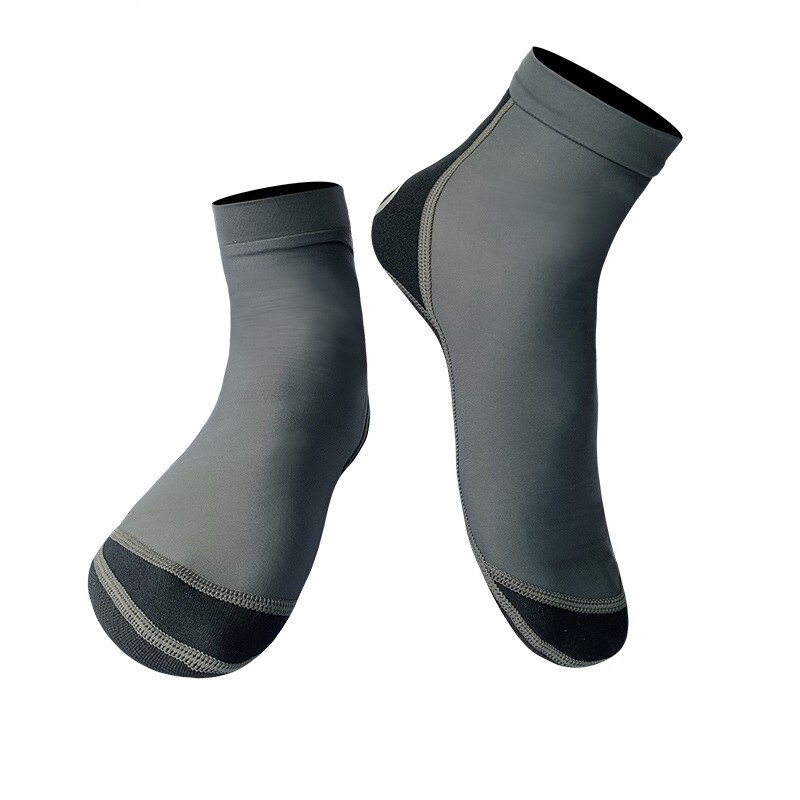 1.5MM chaussures de chaussette de plongée palmes de plongée pour la natation néoprène bottes de plage chaussette plongée en apnée surf prévenir les rayures: man grey / M