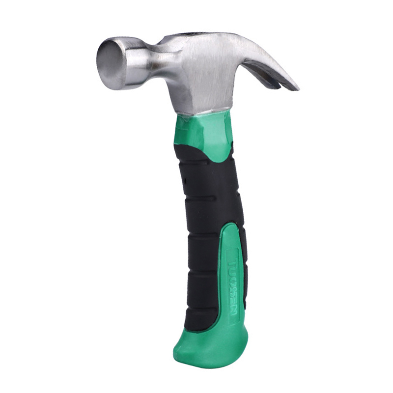 Tuosen Household 0.25Kg Multi-Function Hardware Hammer Steel Plastic Small Hammer Slip Mini Claw Hammer Hammer