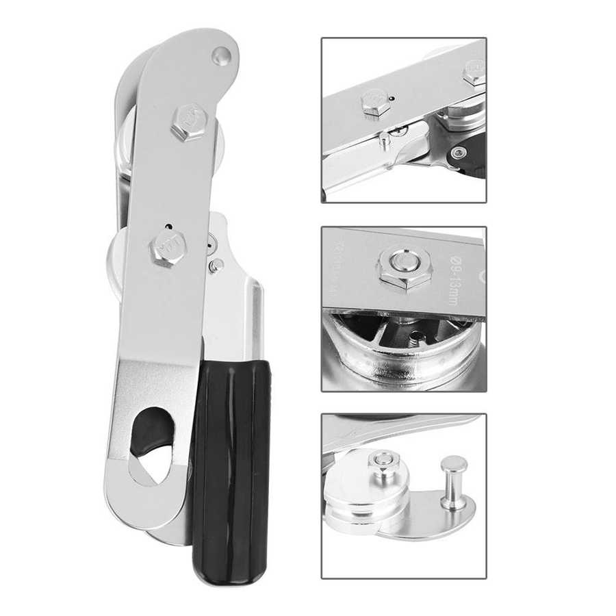 Rappel Climbing Gear Self-braking Climbing Descender Descender Rope Descender Working Aloft for Fire Rescue Rappel System 9-12mm