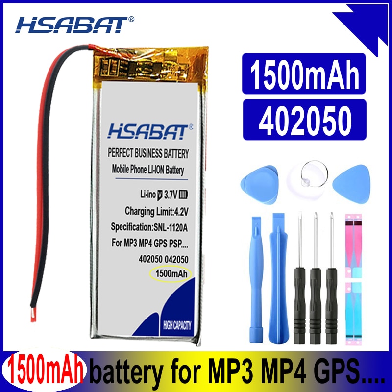 HSABAT 104050 2900mAh Batterie für Tablette pc Bank, GPS, mp3, mp4 Batterien