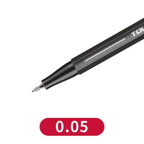 Bolígrafo Pigma micron de color negro, perfilador de delineador, rotuladores de dibujo a prueba de decoloración, suministros de arte, Manga, cepillo de escritura de cómic: 0.05mm-Waterproof