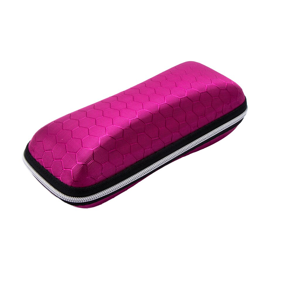 1 Stck EVA Waben aufbringen Bunte Abdeckung Tragbare Sonnenbrillen fallen Schlüsselband Reißverschluss unisex Brillen Taschen Brillen Zubehör