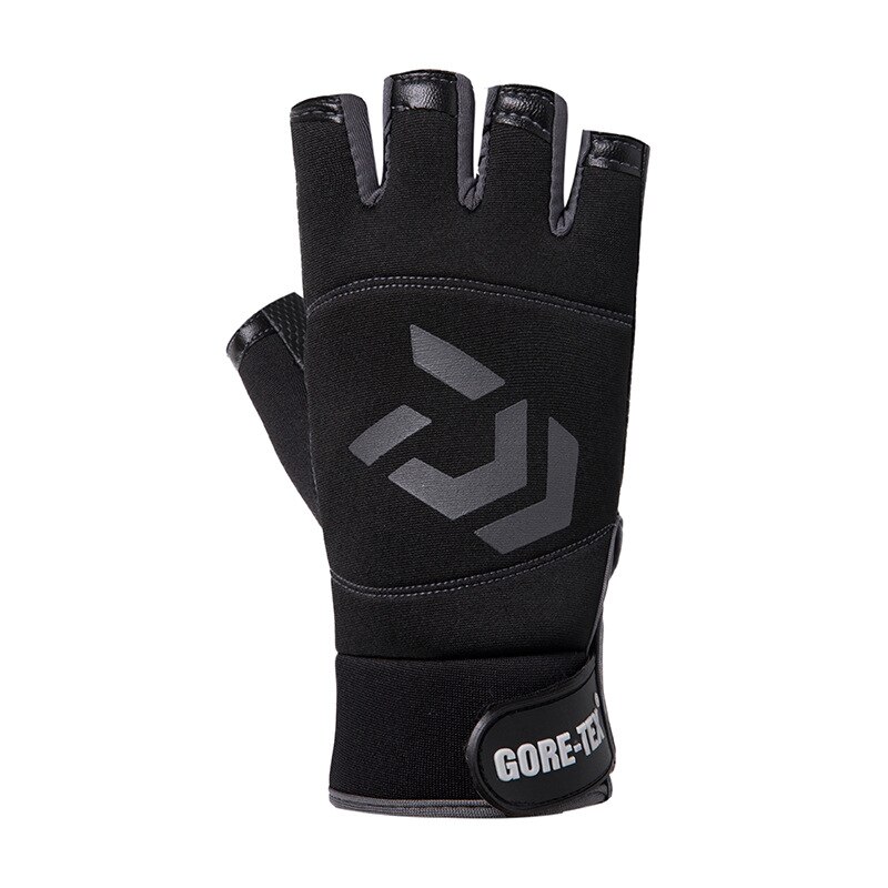 Daiwa Open-fingered Handschuhe Angeln Handschuhe Baumwolle Volle Finger Handschuhe Angeln Outdoor Reiten DAWA Angeln Gleitschutz Handschuhe: 8