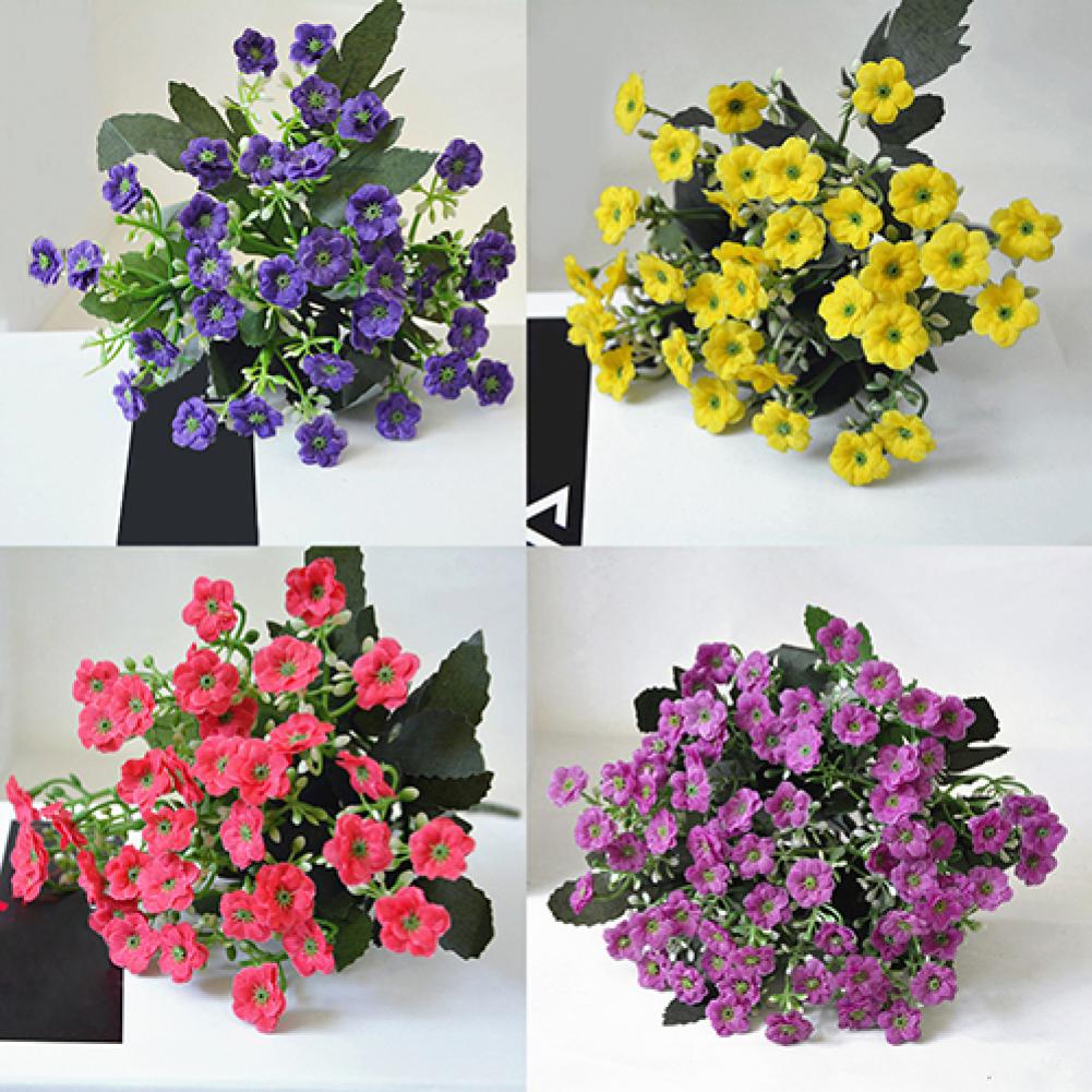 1Pc 6 Branches 36 Heads Simulation Silk Flower DIY... – Grandado