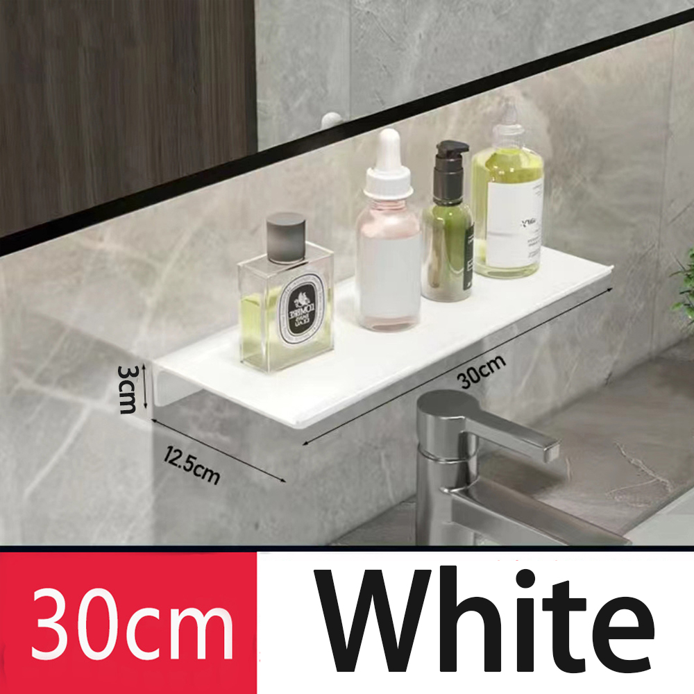 Pequeña estante flotante de pared de metal: estante de pared de metal, estante flotante negro, estante de baño pequeño, estantes de exhibición para almacenamiento de pared: Morado