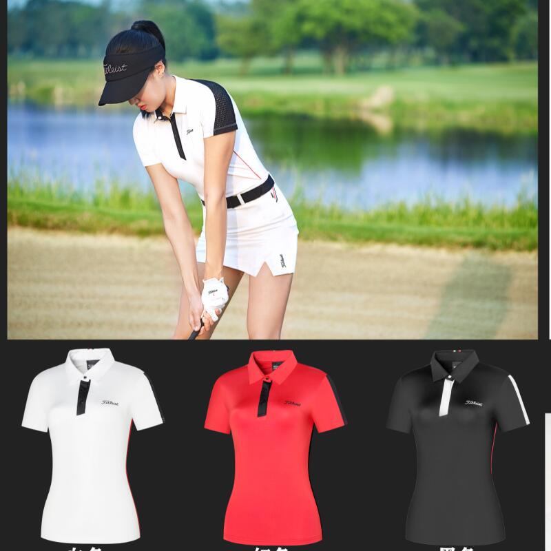 Summer Golf Ladies Short Sleeve