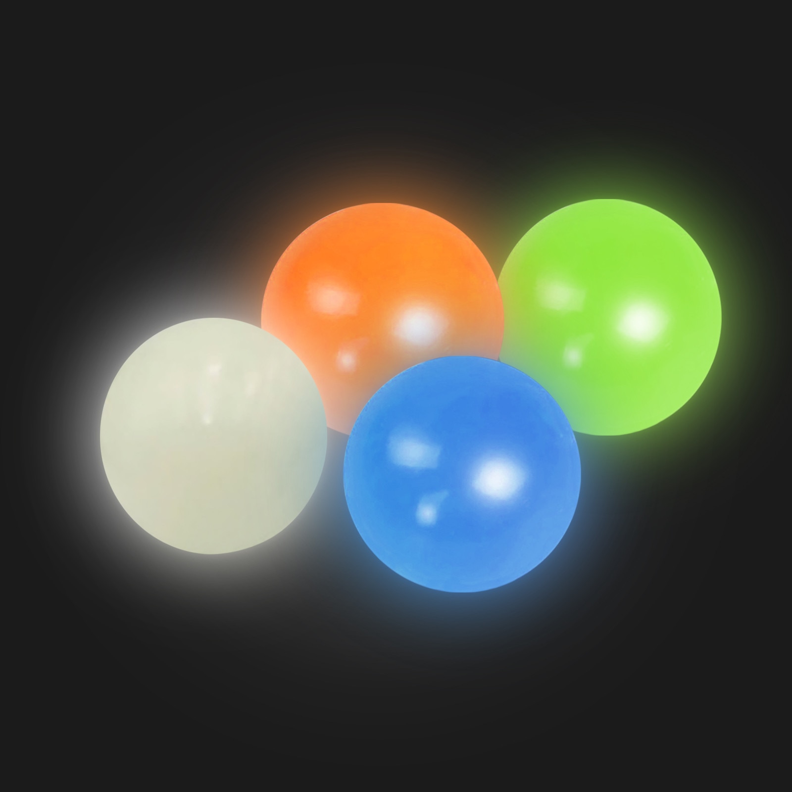 Stick Wall Ball Stress Relief Ceiling Balls Squash Ball Globbles Decompression Toy Sticky Target Ballceiling Light Ball