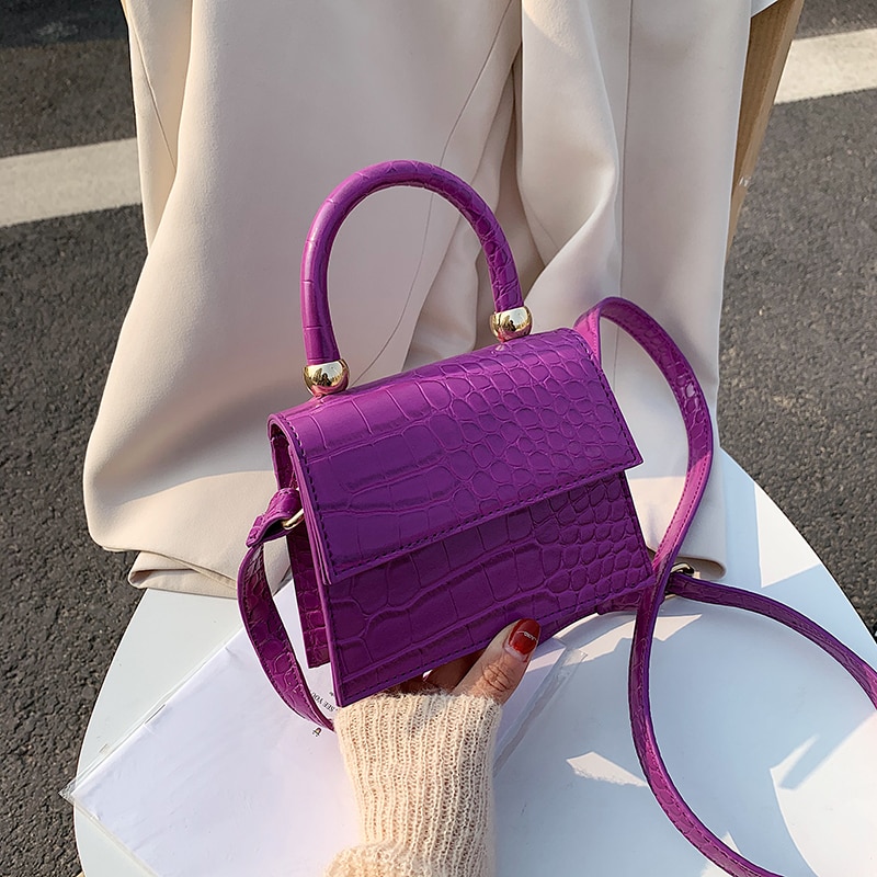 Mini-tassen met stenen patroon voor dames, crossbody schoudertassen, reistassen voor dames, crossbody tassen