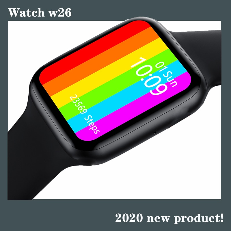 IWO W26 1.75 Inch HD Screen Series 6 Bluetooth Call IP68 Waterproof Smart Watch 6 1:1 apple Android pk IWO 9 10 12 13 X6 T600