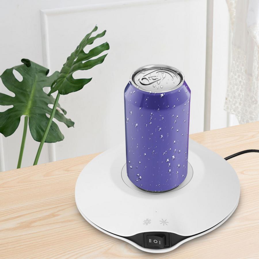 Hushåll 2 in 1 usb-kopp värmare kylplatta mini kontor skrivbord värme kylenhet för kaffe te