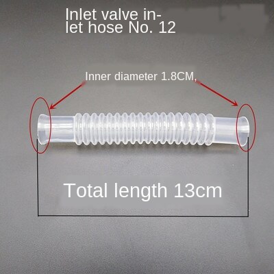 Washing Machine Origional Product in Drainage Pipe Overflow Tube Bottom in Connection Tube Inlet Tube Accessories: Brown