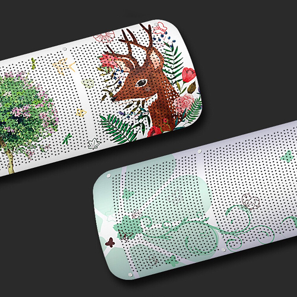 Animal Wisteria Home Air Conditioner Cold Wind Shield Folding Deflector Cover The wind shield is used for anti-direct blowing.