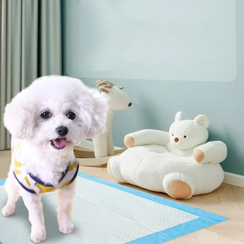 Estera de pañales desechable saludable para gatos, pañales para perros, estera de jaula, pañal súper absorbente para mascotas, almohadillas para orinar para entrenamiento de perros, suministros para mascotas