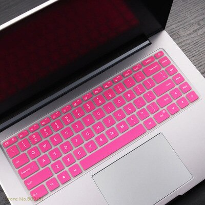 Funda protectora de silicona para Xiaomi Mi Notebook Pro 15, cubierta protectora para teclado de ordenador portátil RedmiBook Pro 15: Rose