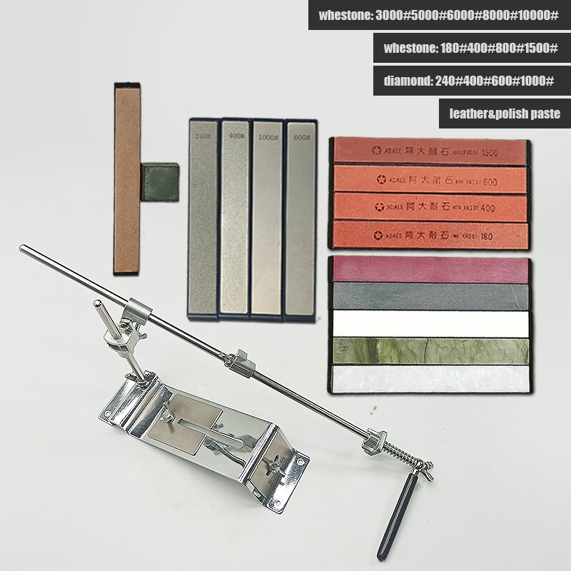 Ruixin Pro 3 Knife Sharpener Angle Guide Kitchen Accessories Sharpening System diamond sharpening stone whetstone: 4you 4jin 5p pg