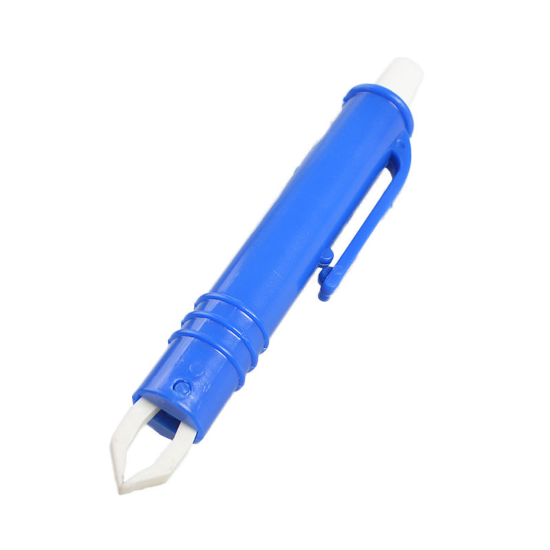 Mite Acari Tick Remover Eliminate Tweezers Pet Dog Cat Accessoires Sick Animal Flea Clean Clip Puppies Groom Supplies Tools: Blue