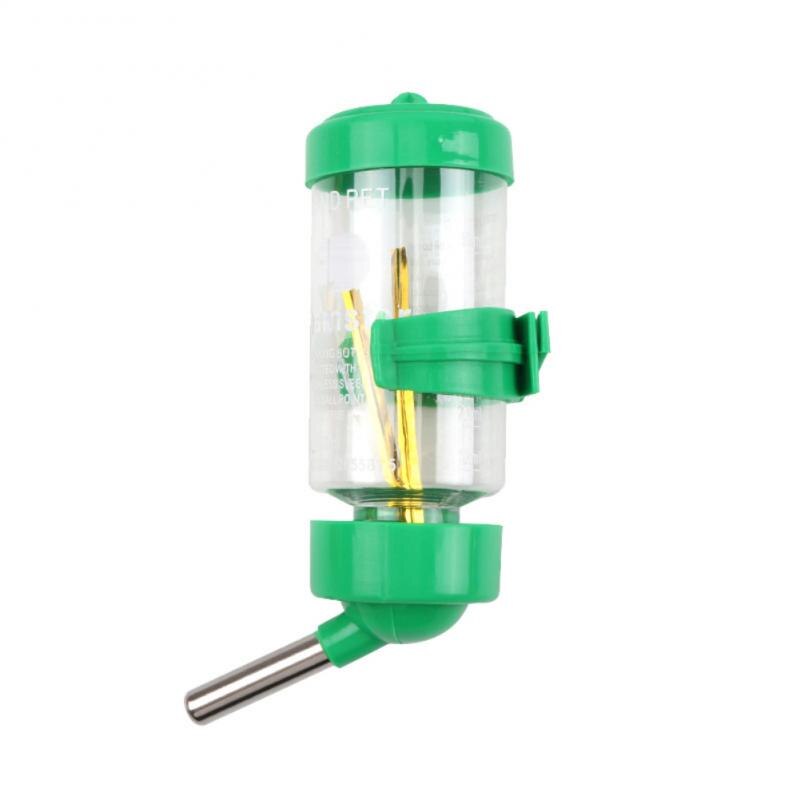 Bebedero para hámster de 80ML y 125ml, botella pequeña para mascotas, suministros para hámster, bebedero para mascotas: green / 80ml