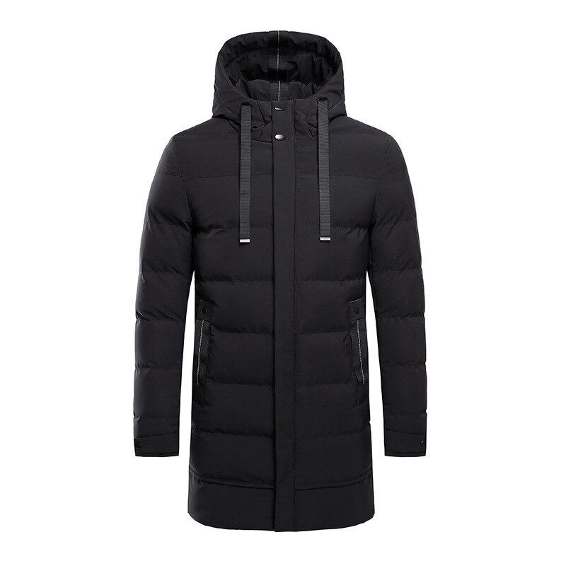Blouson Hiver Homme con capucha larga de