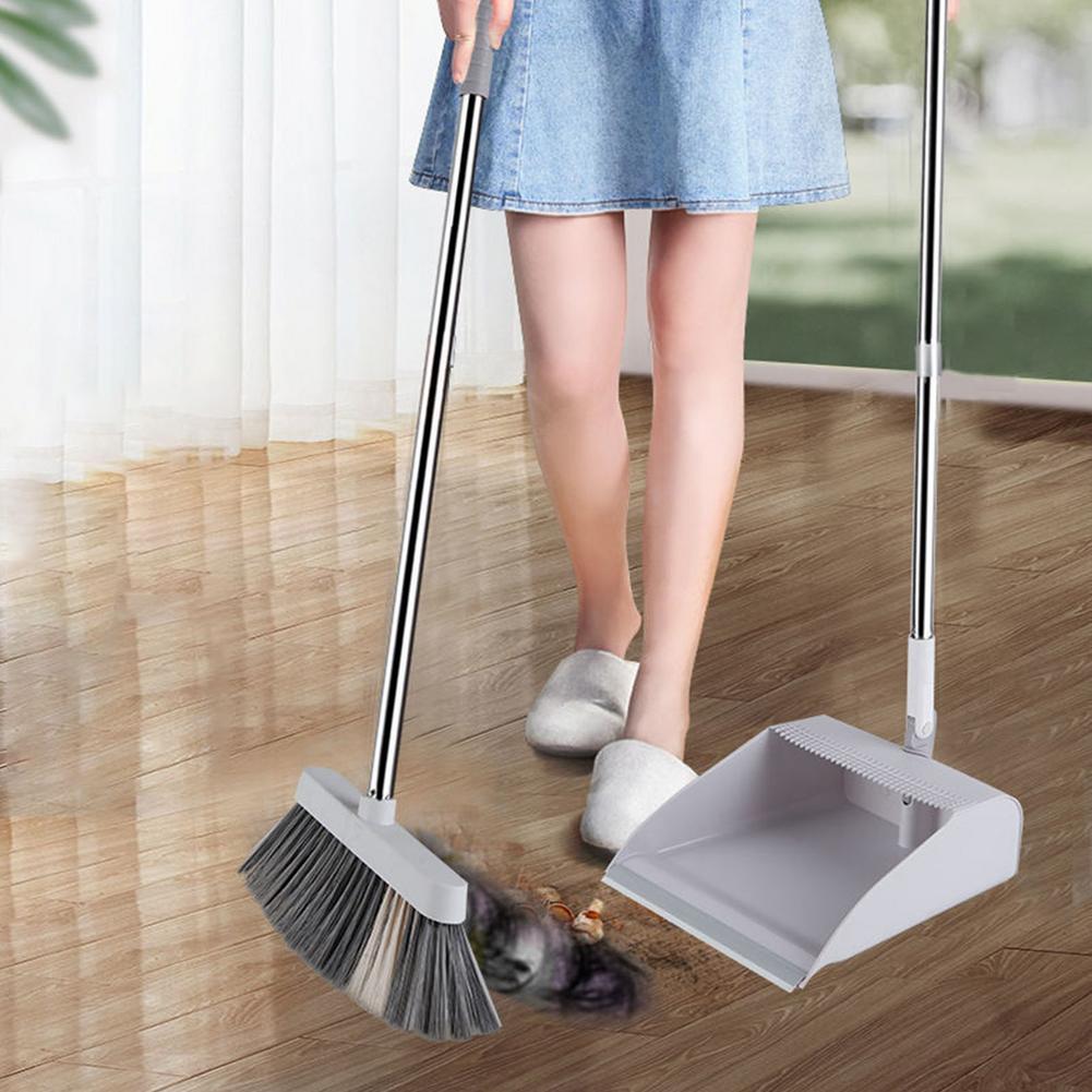 2/3PCS Broom And Dustpan Set Combination With Exte... Grandado