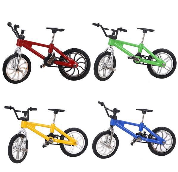 Mini Dedo de aleación BMX para niños, bicicleta multifuncional, opciones de colores, juguete