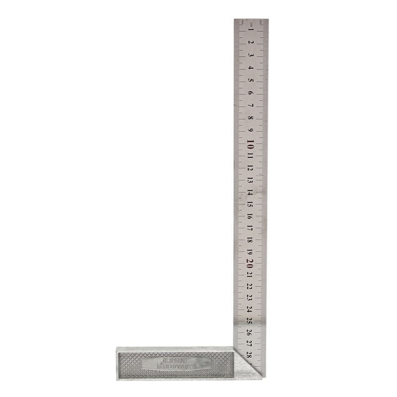 30cm/12- tommers metallingeniører prøver kvadratisk måleverktøy rett vinkel 90 grader