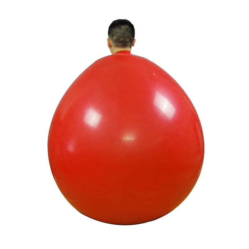 72 tommer latex kæmpe menneskelig ægballon runde opstigningsballon til sjovt spil