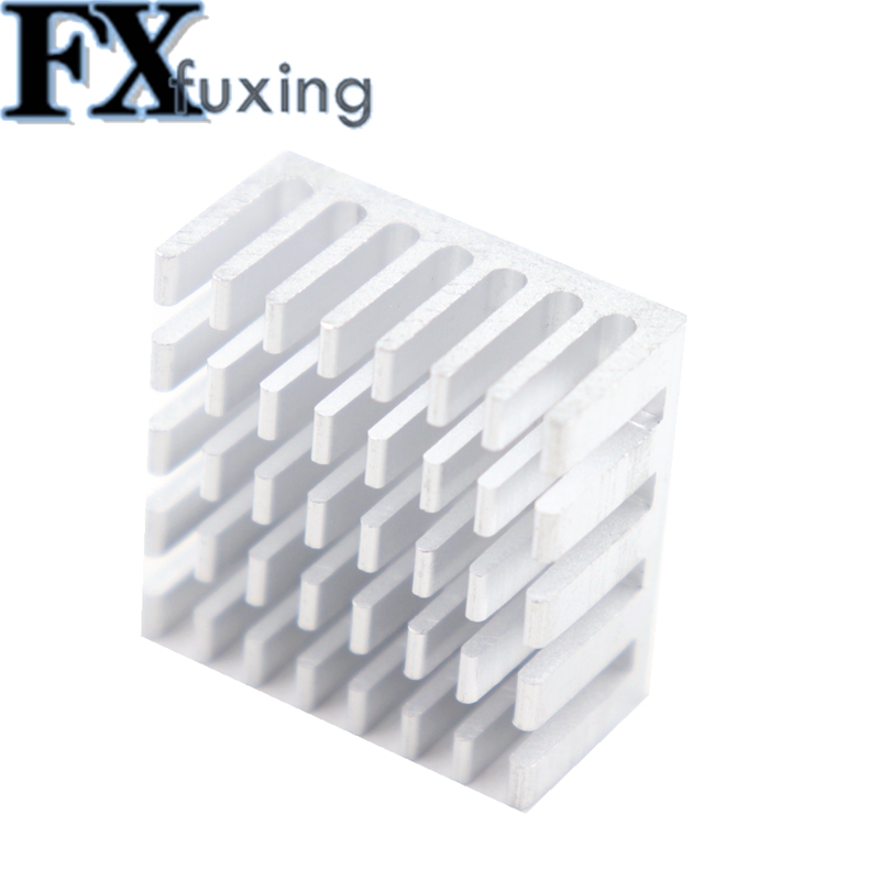 10PCS Silver 20*20*10mm Heat Sink Routing CPU Radiator 20x20x10mm Electronic Heat Sink Pure Aluminum LED Heat Sink 20*20*10