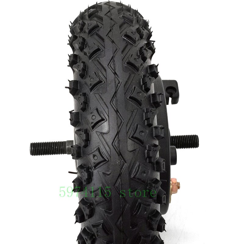 200x50 Non-pneumatic Wheel With Mechanical Brake Scooter Run Stability Control Run-flat Tire 8 Inch Solid Wheel With Drum Brake