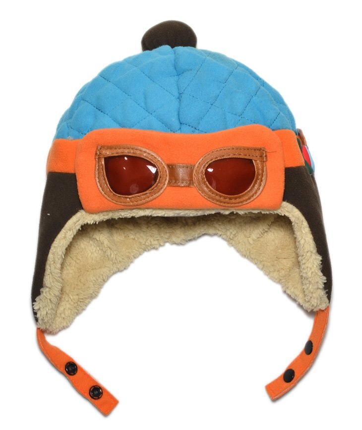 låve Pilot flyger lue takrenne jenter vinter varm bomber pluss fløyelshatter låve lappeteppe øreklokker ørehette baby øreklaff beskyttelse