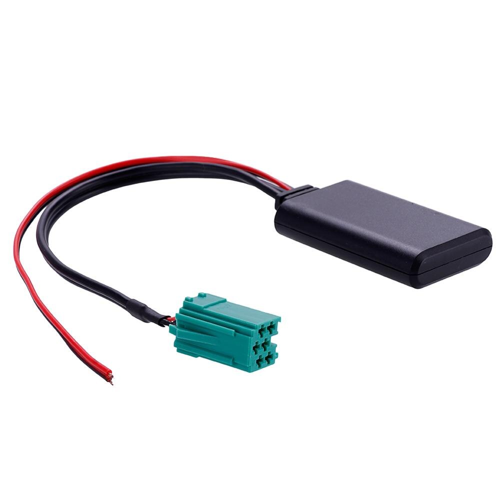 12v+ Car bluetooth Module AUX Adapter Wireless Radio Stereo AUX-IN Cable For Renault 2005 Models