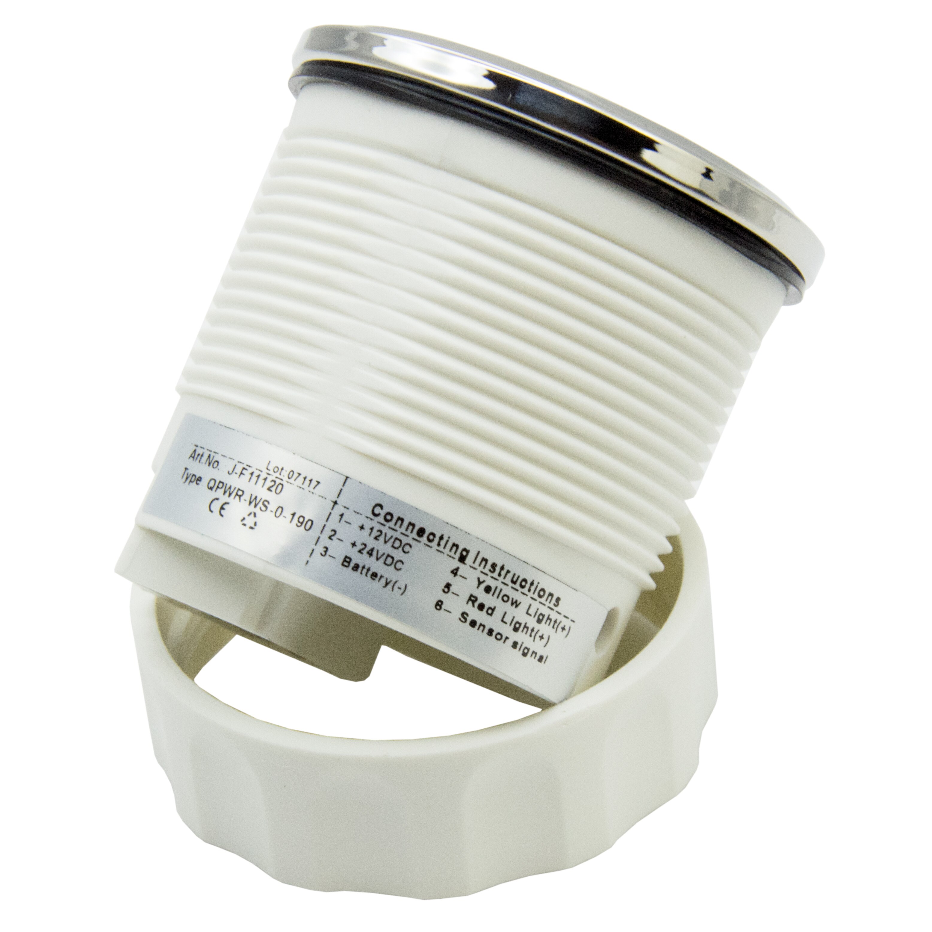 KUS Water Level Gauge Marine Boat Truck Water Tank Indicator White 52mm 0-190ohm