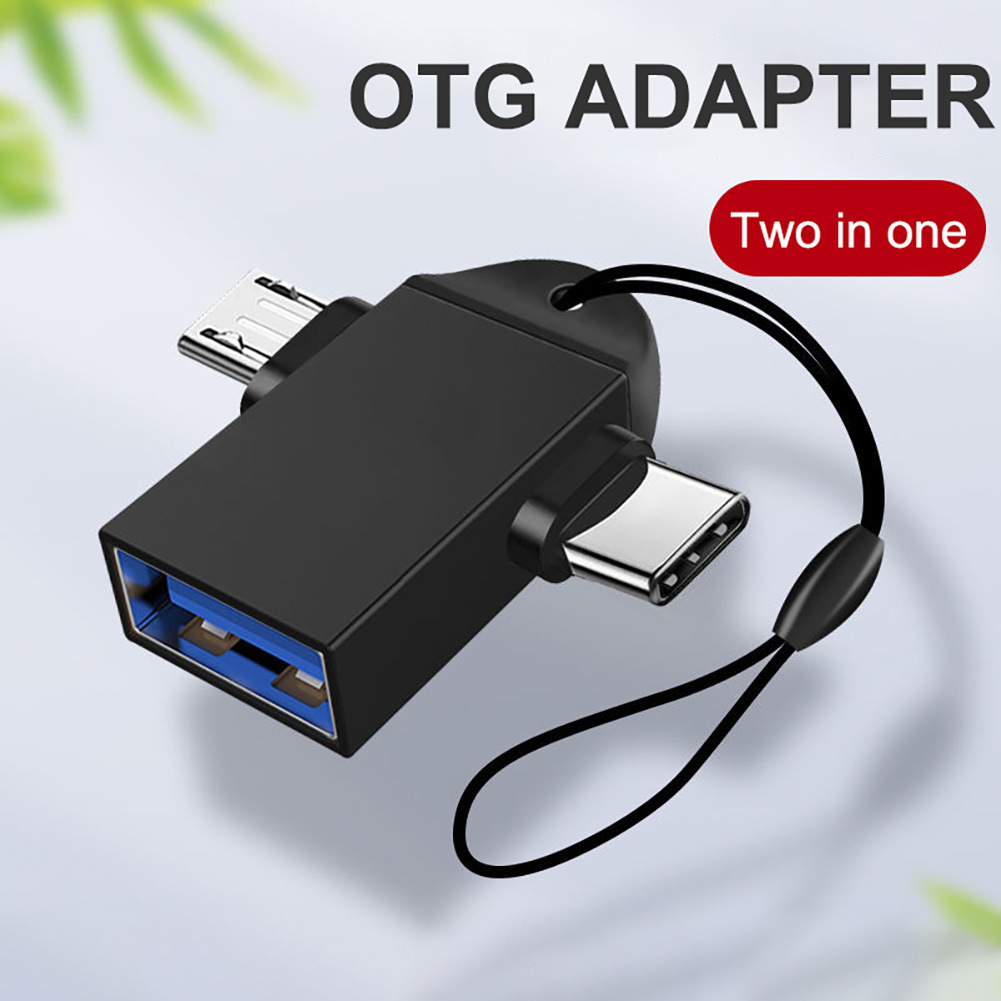 2-in-1 OTG-Adapter USB Typ C Micro USB Android Handy-Konverter U Disk Tablet OTG-Anschluss USB 3.0 OTG für Mac-Laptops