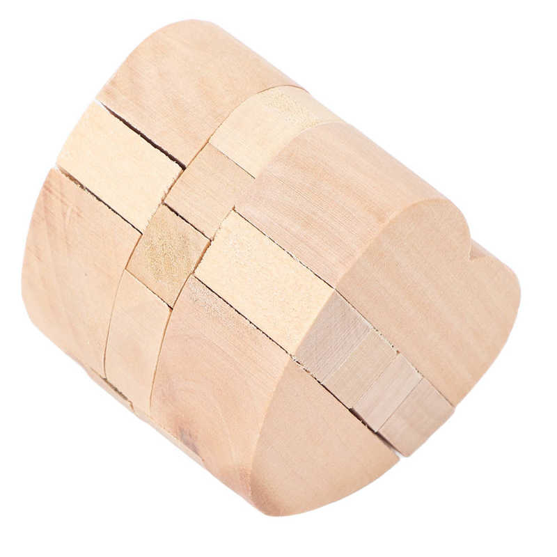 Puzzle Lock Toy Unlock Interlock Puzzle Birthday for Elderly for Home Travel