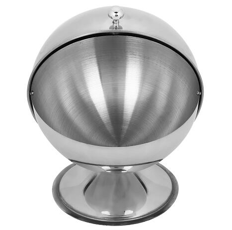 Stainless Steel Spherical Seasoning Bottle Restaurant Kitchen Spice Container Canister Cruet Storage Seasoning Tools #: Default Title