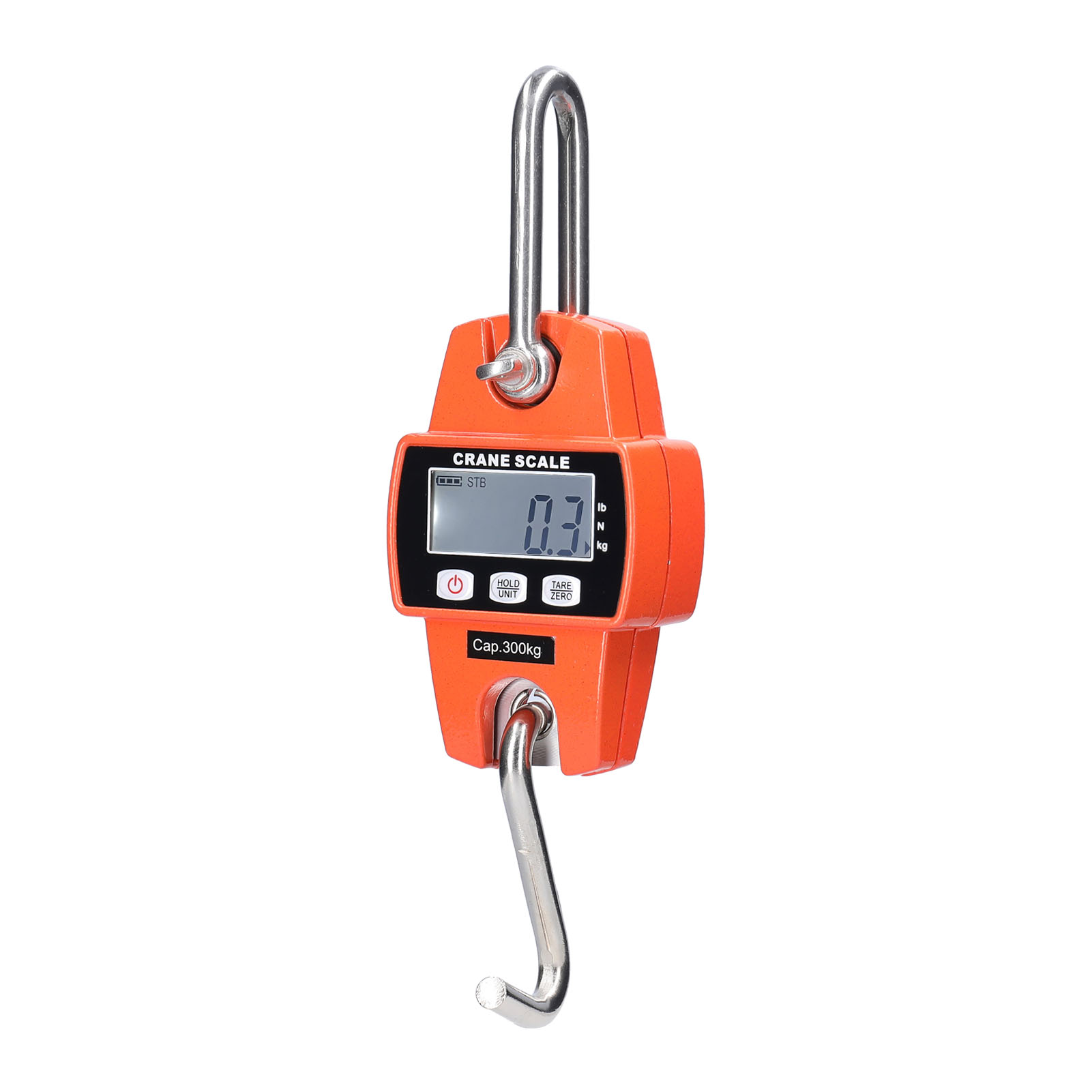 Mini LCD Digital 30-300kg Portable Industrial Electronic Heavy Duty Weight Hook Crane Hanging-Scale Home Hanging Scale