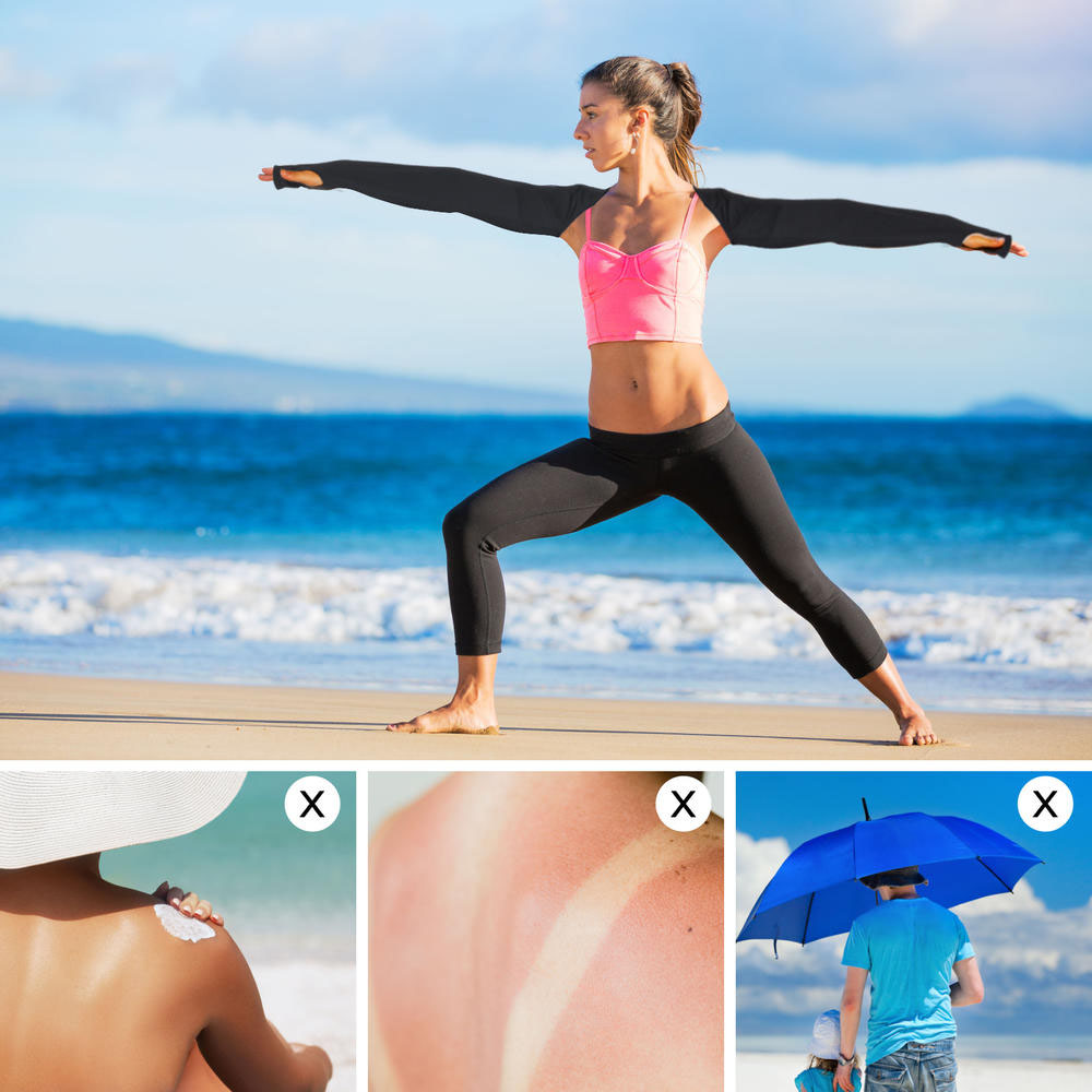 Ladies Shawl Cuff Gloves Golf Sports Cycing Sleeves Ice Silk Sunscreen Summer UV Sun Protection Clothing for Outdoor Activities