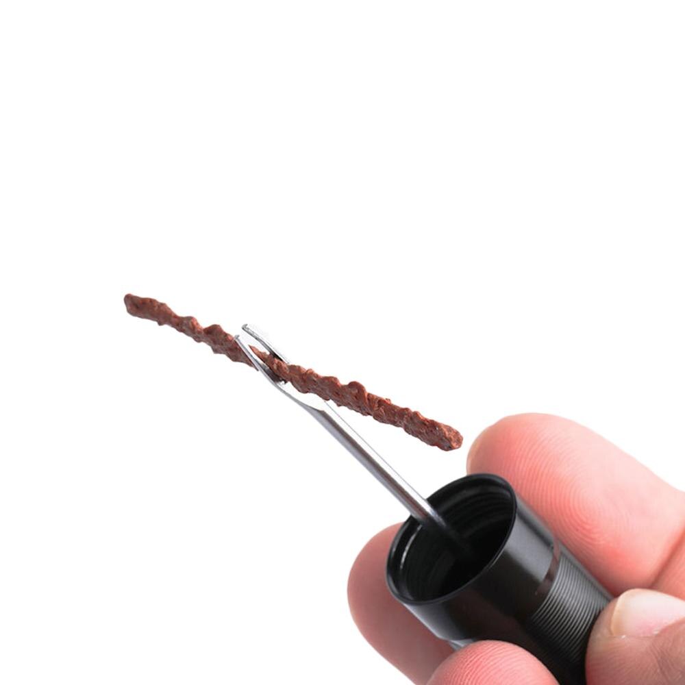 Fietsband reparatiegereedschap voor tubeless banden bandenboor voor dringende lekke banden lijmvrije reparatie optioneel 10/30/100 stuks rubberen strepen