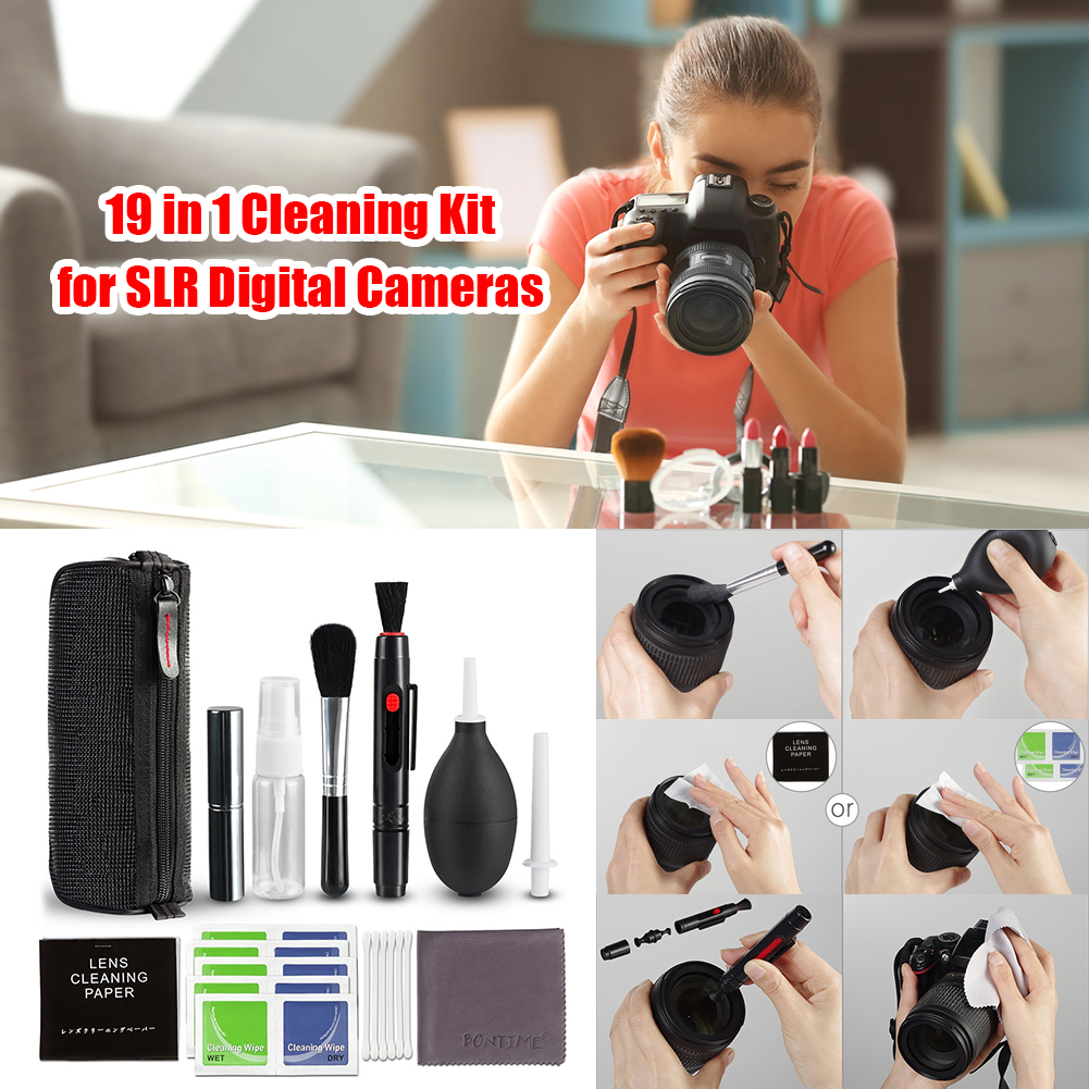 19/47 Stk/set Camera Cleaner Kit Dslr Lens Digitale Camera Sensor Cleaning Kit Voor Sony/Fujifilm/Nikon canon Dv Camera Schone Set