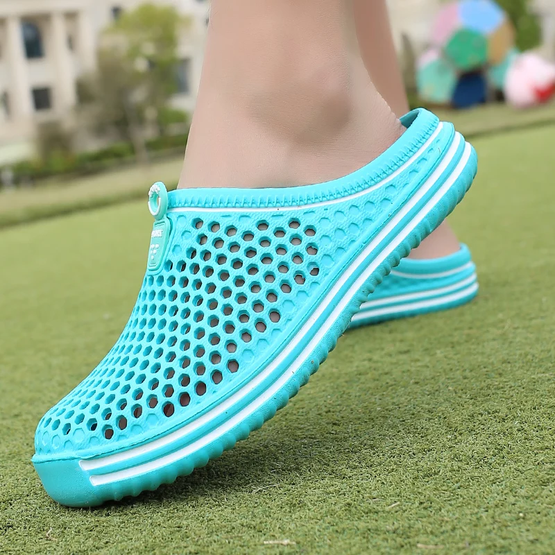 Zapatos acuáticos Unisex, zapatillas ahuecadas, sandalias de playa informales para parejas, Chanclas de playa para exteriores, zapatos de agua para hombres