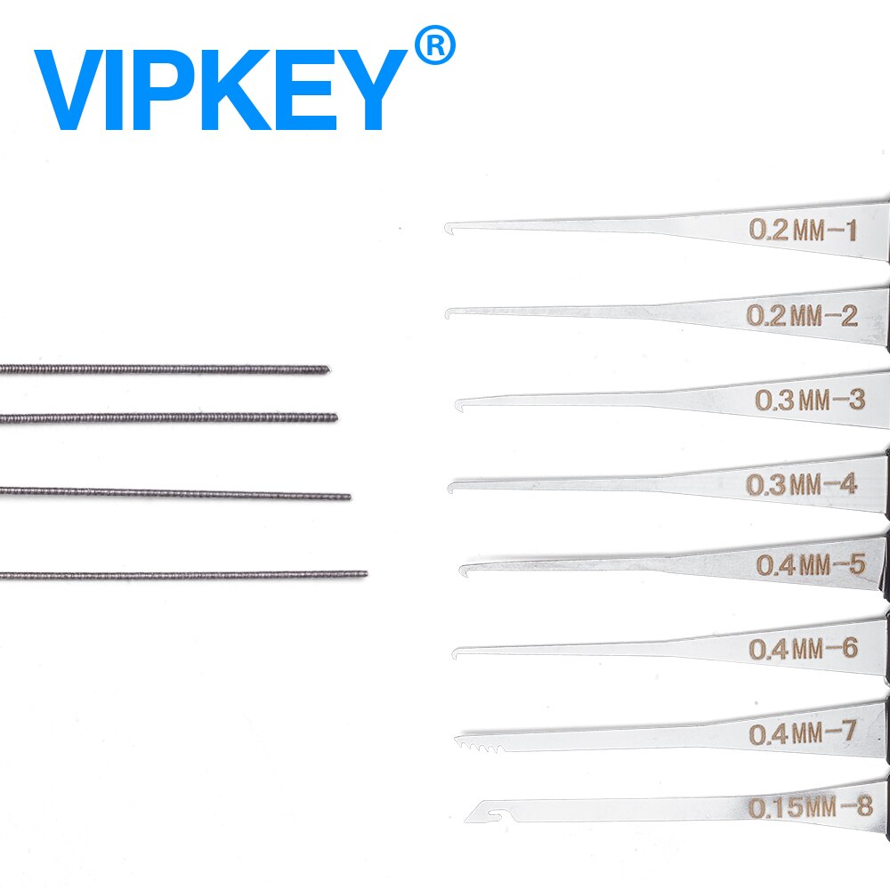 high style broken key extractor key lock broken needle locksmith tool Set