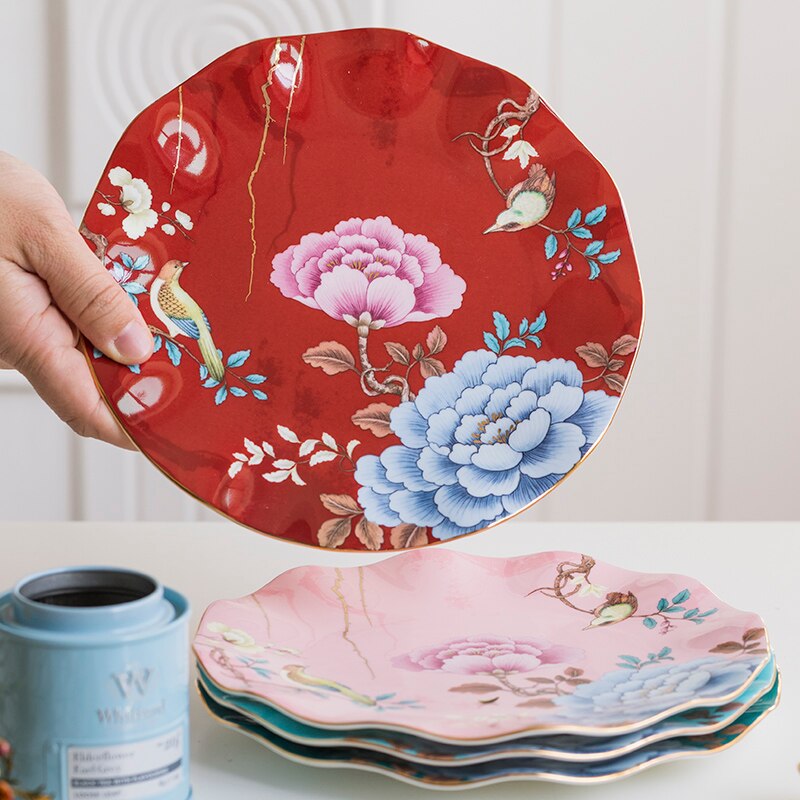 Juego De platos De cena De boda, vajilla completa – Grandado