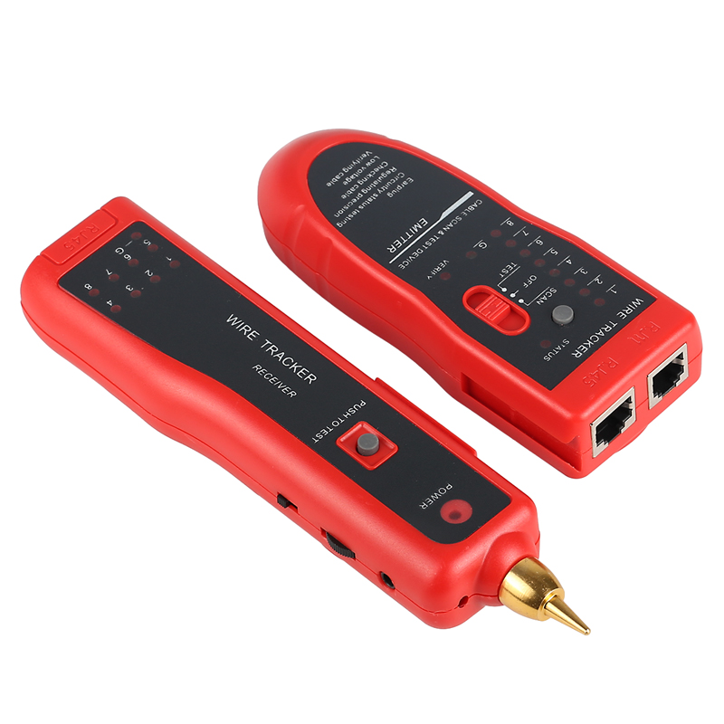 RJ11 RJ45 gatto5 gatto6 Telefono filo inseguitore Tracciante toner Ethernet LAN Cavo di Rete tester Rilevatore di Linea cercatore