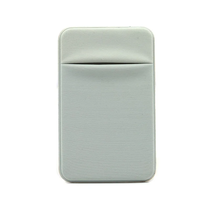 Mini adhesivo Universal para teléfono móvil, bolsillo adhesivo delgado, tarjetero, bolsa extraíble, billetera, palo firme, práctico