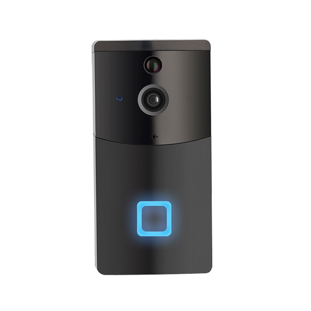 Wireless Visual Intercom Remote Home Monitoring WiFi DoorBell Tuya Remote with Alexa Show 2 & Google Home Voice Control