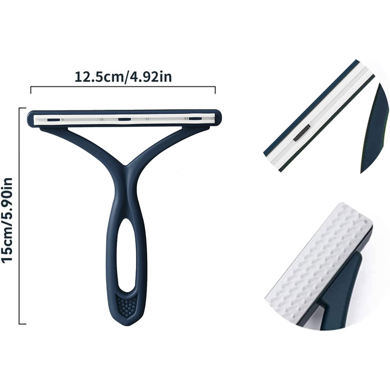 1Pc Pet Hair Remover Couch Tapijt Schraper Bont Removal Tool Herbruikbare Kat Ontharing Borstel Voor Meubels Hond Haar lint Cleaner